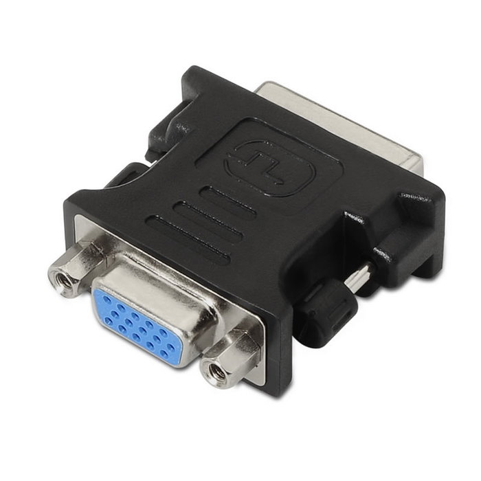 Aisens Adaptador DVI a SVGA 24+5 Macho a HDB15 Hembra Negro A118-0092